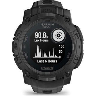 Garmin Instinct 3 Solar Tactical Edition (45mm) fekete okosóra