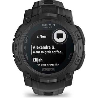 Garmin Instinct 3 Solar Tactical Edition (45mm) fekete okosóra