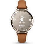 Garmin Lily 2 Classic bőr szíjas krémarany okosóra