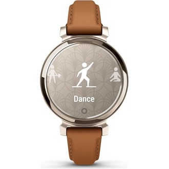 Garmin Lily 2 Classic bőr szíjas krémarany okosóra