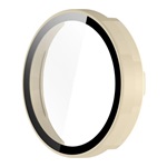 Garmin Lily 2 Gigapack Műanyag keret BUMPER, ütésállóság + kijelzővédő üveg, BÉZS