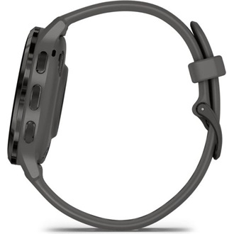 Garmin Venu 3S szürke, szürke kerettel, szilikon szíjjal okosóra