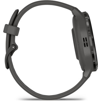 Garmin Venu 3S szürke, szürke kerettel, szilikon szíjjal okosóra