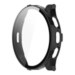 Garmin Venu 3 Gigapack Műanyag keret BUMPER, ütésállóság + kijelzővédő üveg, FEKETE