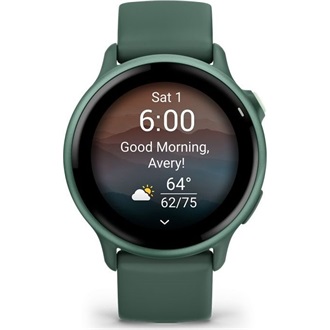 Garmin vívoactive 6 mohazöld okosóra