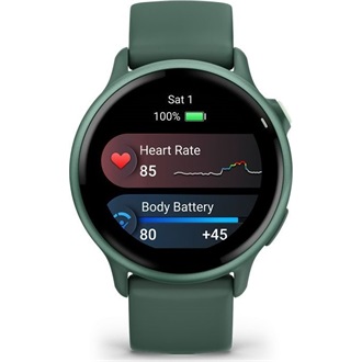 Garmin vívoactive 6 mohazöld okosóra