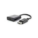 Gembird Displayport -> HDMI M/F adapter 0.1m fekete