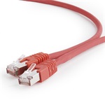 Gembird RJ45 CAT6A S/FTP - RJ45 CAT6A S/FTP M/M adatkábel 5m piros LSZH