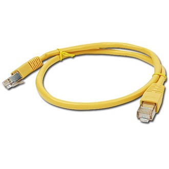 Gembird RJ45 CAT6 UTP - RJ45 CAT6 UTP M/M adatkábel 0.25m sárga