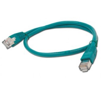 Gembird RJ45 CAT6 FTP - RJ45 CAT6 FTP M/M adatkábel 0.5m zöld