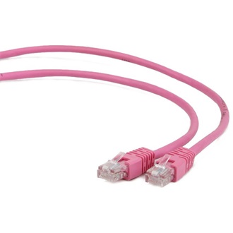 Gembird RJ45 CAT6 FTP - RJ45 CAT6 FTP M/M adatkábel 1m rózsaszín