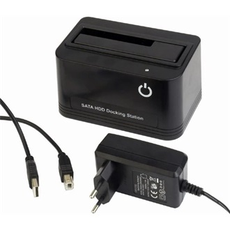 Gembird HD32-U2S-5 2.5/3.5" SATA3 USB2.0 dokkoló fekete