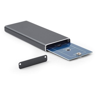 Gembird M.2 SATA3 USB3.0 külső ház fekete