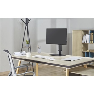 Gembird MS-D1ST-02 17"-32" monitor tartó asztalra fekete