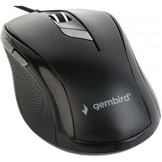 Gembird MUS-6B-01 optikai USB egér fekete