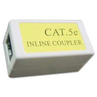 Gembird RJ45 CAT5e UTP F/F toldó fehér