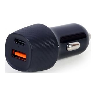 Gembird 18W univerzális autós töltő adapter fekete
