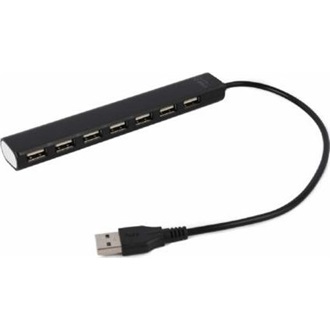 Gembird 7-portos USB2.0 hub fekete
