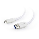 Gembird USB-C -> USB-A 3.0 M/M adatkábel 1.8m fehér