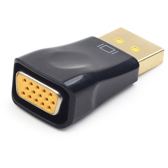 Gembird Displayport -> VGA M/F adapter fekete