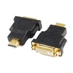 Gembird HDMI -> DVI-D M/F adapter fekete