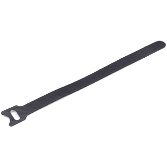 Gembird 210x12mm tépőzáras kábelkötegelő fekete 100db