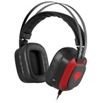Genesis Radon 720 gaming fejhallgató headset fekete-piros