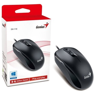 Genius DX-110 optikai USB egér fekete