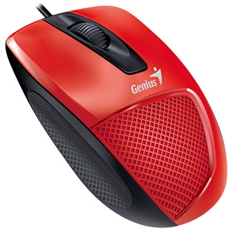 Genius DX-150x USB optikai egér piros-fekete