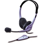 Genius HS-04S fejhallgató headset lila