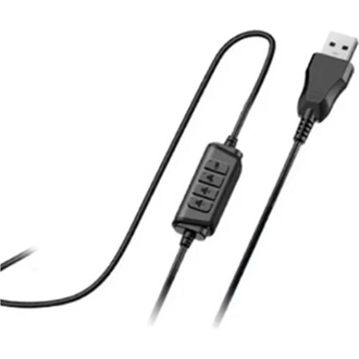 Genius HS-100U/USB-A fejhallgató headset fekete