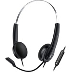 Genius HS-220U/USB-C fejhallgató headset fekete