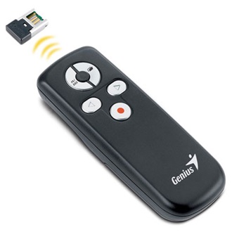 Genius Media Pointer 100 vezeték nélküli Presenter fekete