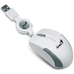 Genius MicroTraveler v2 USB fehér notebook egér