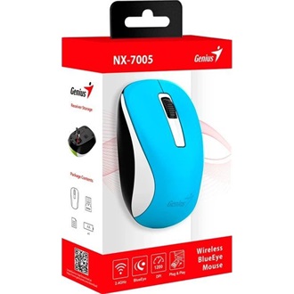 Genius NX-7005 optikai vezeték nélküli egér kék