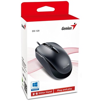 Genius DX-120 USB optikai egér fekete