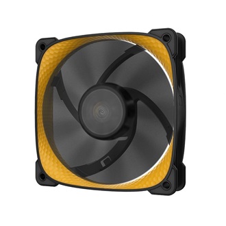 Geometric Future Squama 2505Y rendszerhűtő ventilátor fekete-sárga