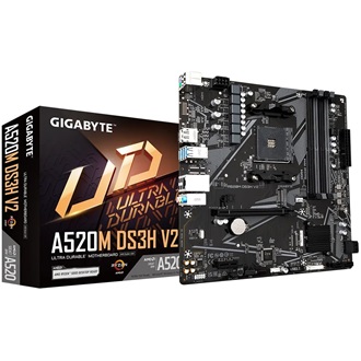 Gigabyte A520M DS3H V2 desktop alaplap microATX
