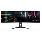 Gigabyte Aorus CO49DQ 49" ívelt Quantum Dot OLED gaming monitor fekete 144Hz FreeSync Premium Pro