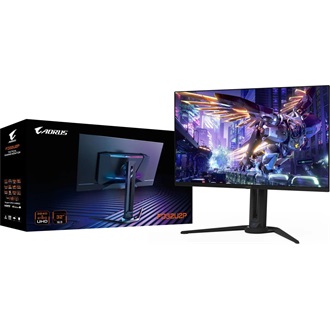 Gigabyte Aorus FO32U2P 31.5" Quantum Dot OLED gaming monitor fekete 240Hz FreeSync Premium Pro (USB-C: 65W)
