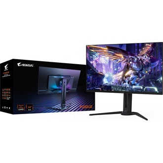 Gigabyte Aorus FO32U2 31.5" Quantum Dot OLED gaming monitor fekete 240Hz FreeSync Premium Pro