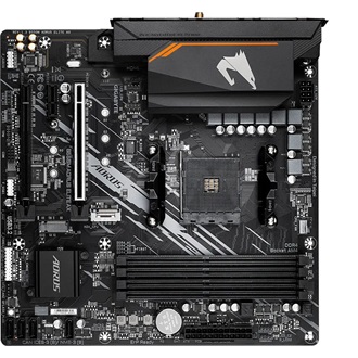 Gigabyte B550M AORUS ELITE AX desktop alaplap microATX