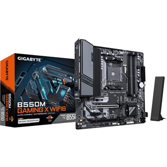 Gigabyte B550M GAMING X WIFI6 desktop alaplap microATX