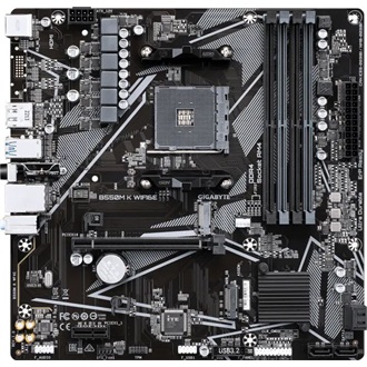 Gigabyte B550M K WIFI6E desktop alaplap microATX
