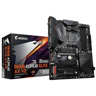 Gigabyte B550 AORUS ELITE AX V2 desktop alaplap ATX