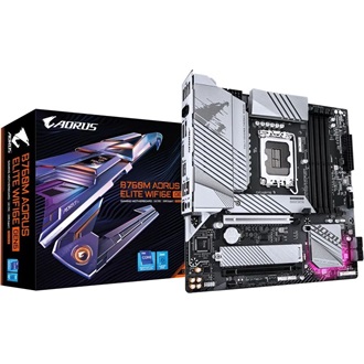 Gigabyte B760M AORUS ELITE WIFI6E GEN5 desktop alaplap microATX