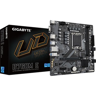 Gigabyte B760M E desktop alaplap microATX