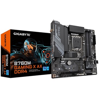 Gigabyte B760M GAMING X AX DDR4 desktop alaplap microATX