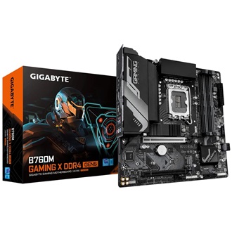 Gigabyte B760M GAMING X DDR4 GEN5 desktop alaplap microATX