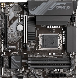 Gigabyte B760M GAMING X DDR4 desktop alaplap microATX
